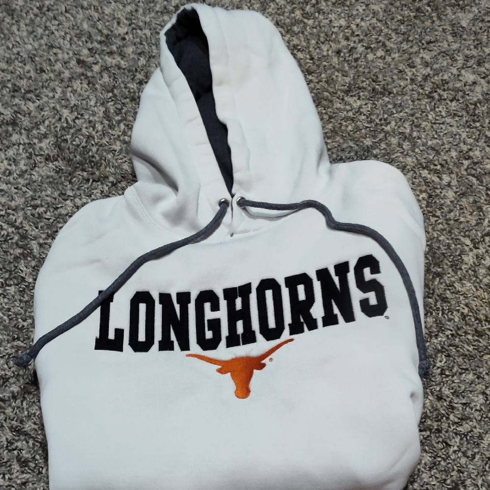 Longhorns White Hoodie